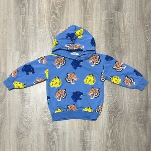 H&M Blue Kids Hoodie with Animal Print